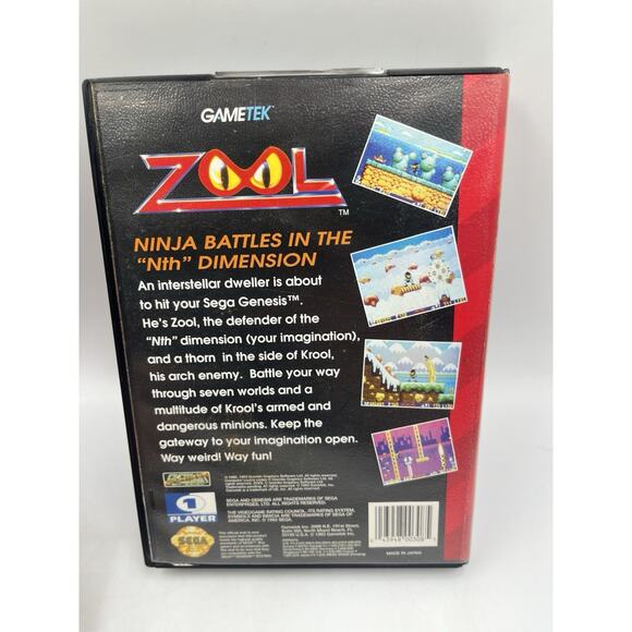 Zool Ninja of the Nth Dimension (SEGA Genesis) - Picture 2 of 8